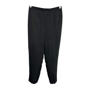 Hervé Benard Ladies Black Polyester Pants Pocket Design Sz 8P